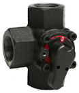Триходовий клапан Honeywell, компакт (DN25, Kvs10, 2…110 C, PN6)