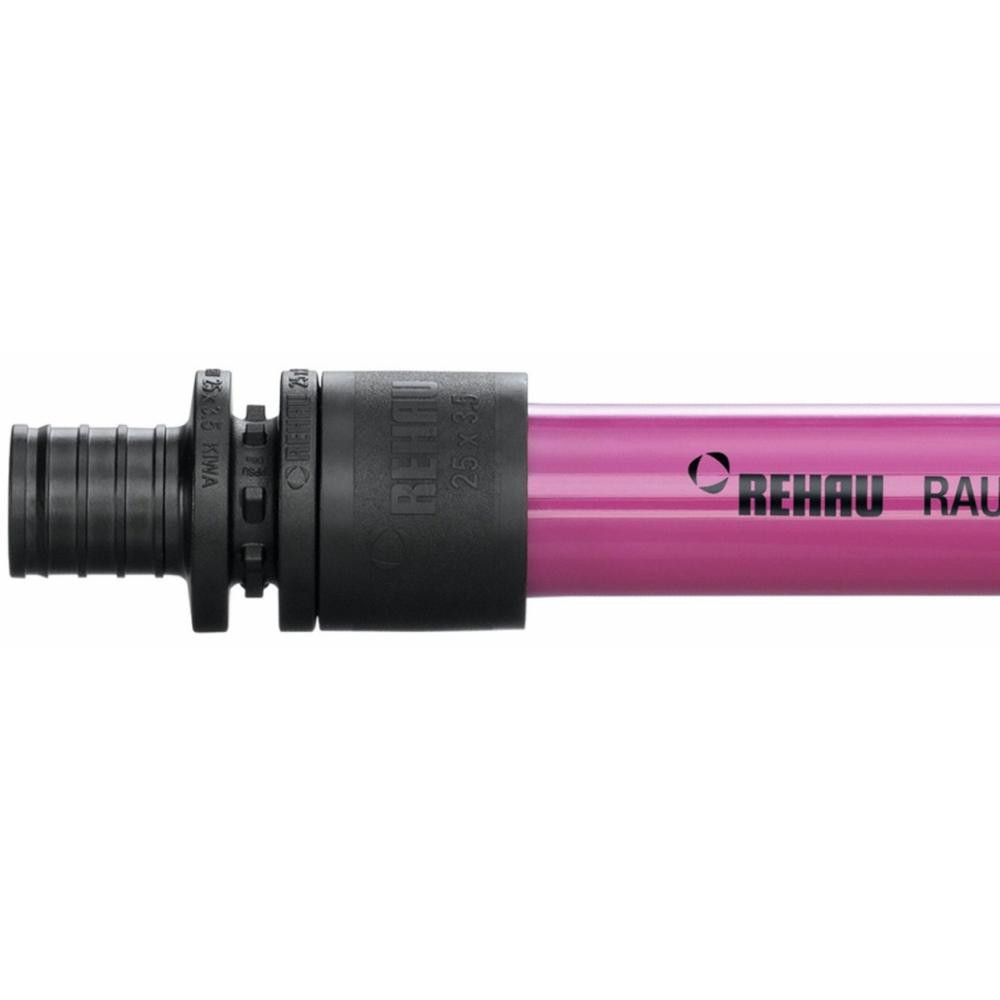Труба REHAU RAUTITAN Pink для систем опалення 16 x 2,2 бухта 120 м