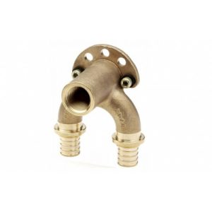 Кутник REHAU RAUTITAN RX+ настінний прохідний 16 / 16 - Rp 1/2  короткий
