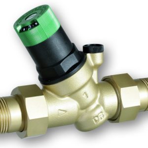 Регулятор тиску із збалансованим сідлом для гарячої води Honeywell DN32. PN16. Tmax 80 0C.