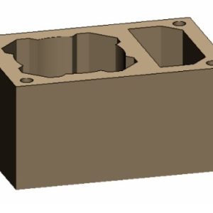Виріб-блок коменово-вентиляційний LeoBlok 590х400х330