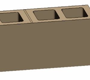 Виріб-блок вентиляційний 620x250х330 (K3)