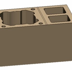 Виріб-блок вентиляційний 650х400х330 (40+K2)
