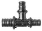 Трійник редукційний з 2 звуженими проходами d20 х 16 х 16 мм HEAT PEX EVO PPSU