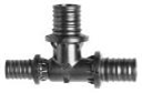 Трійник редукційний із звуженим торцевим проходом d32 х 32 х 25 мм HEAT PEX EVO PPSU
