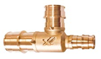 Трійник редукційний із звуженим торцевим проходом d20 х 20 х 16 мм Heat-PEX F&E